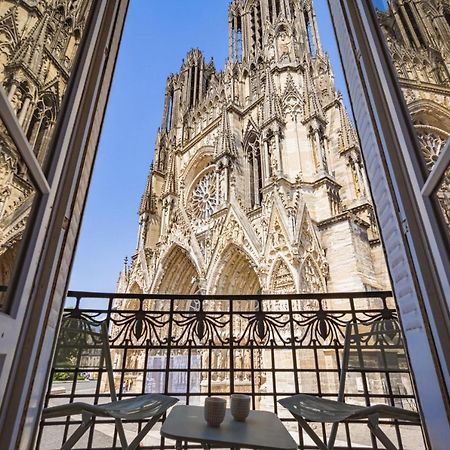 Au Pied De La Cathedrale #Vuemagique Apartment แร็งส์ ภายนอก รูปภาพ